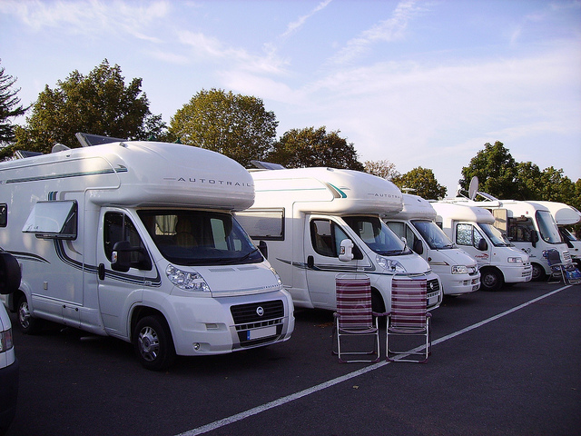 Recreational vehicles in Briare